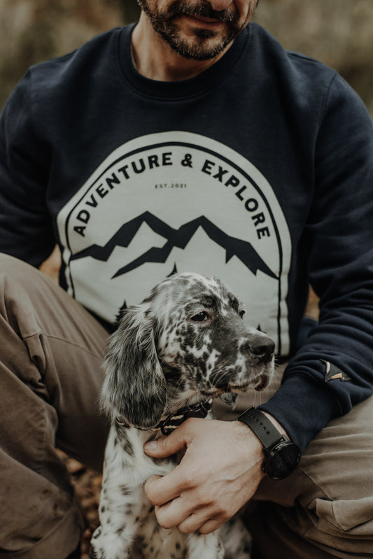 Embrace the Winter Chill with Our “Adventure & Explore” Sweater!