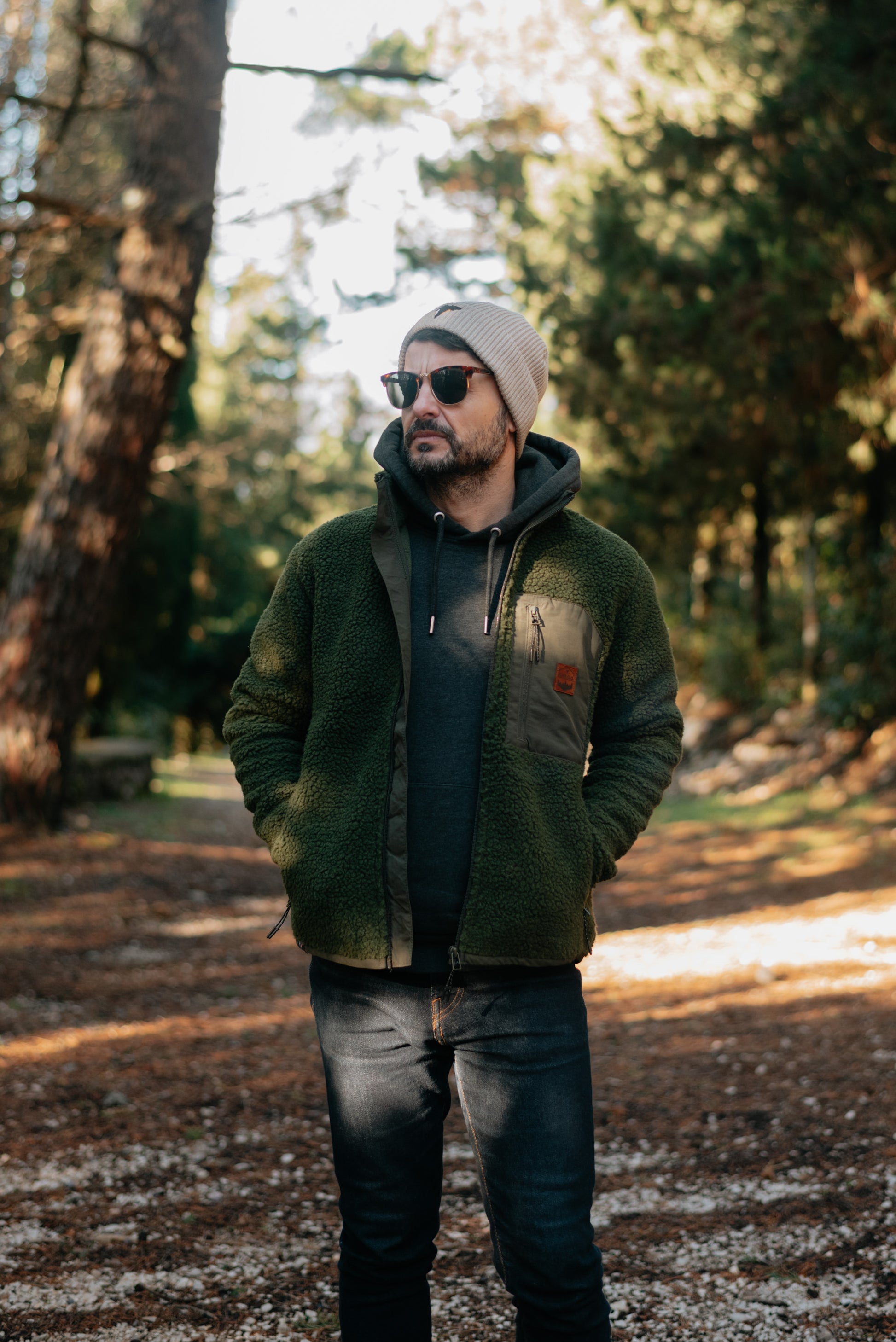 LEM • Long Sleeve Sherpa Fleece Jacket