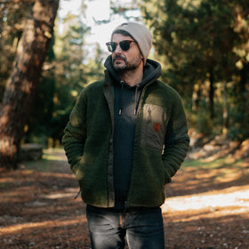 LEM • Long Sleeve Sherpa Fleece Jacket