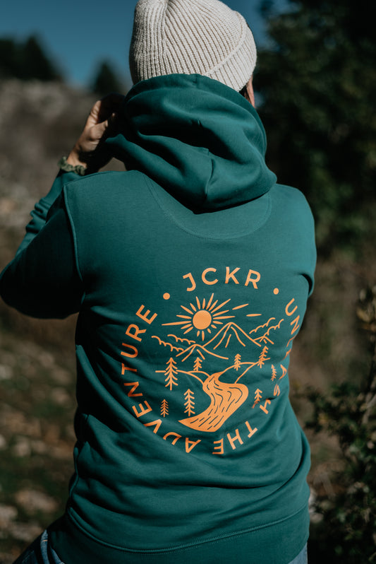 UNLEASH THE ADVENTURE • winter hoodie