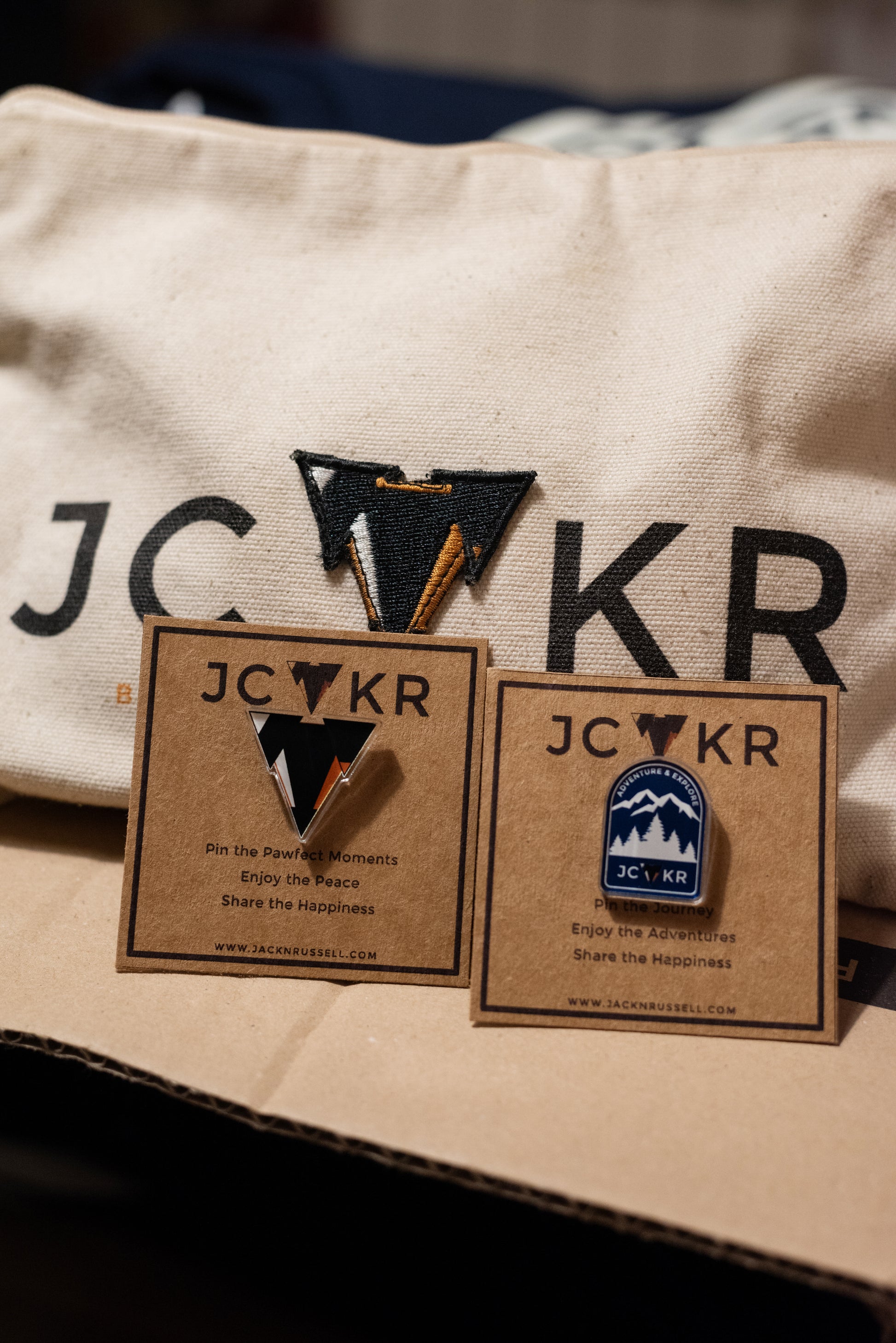 JCKR Classic Logo Acrylic Pin